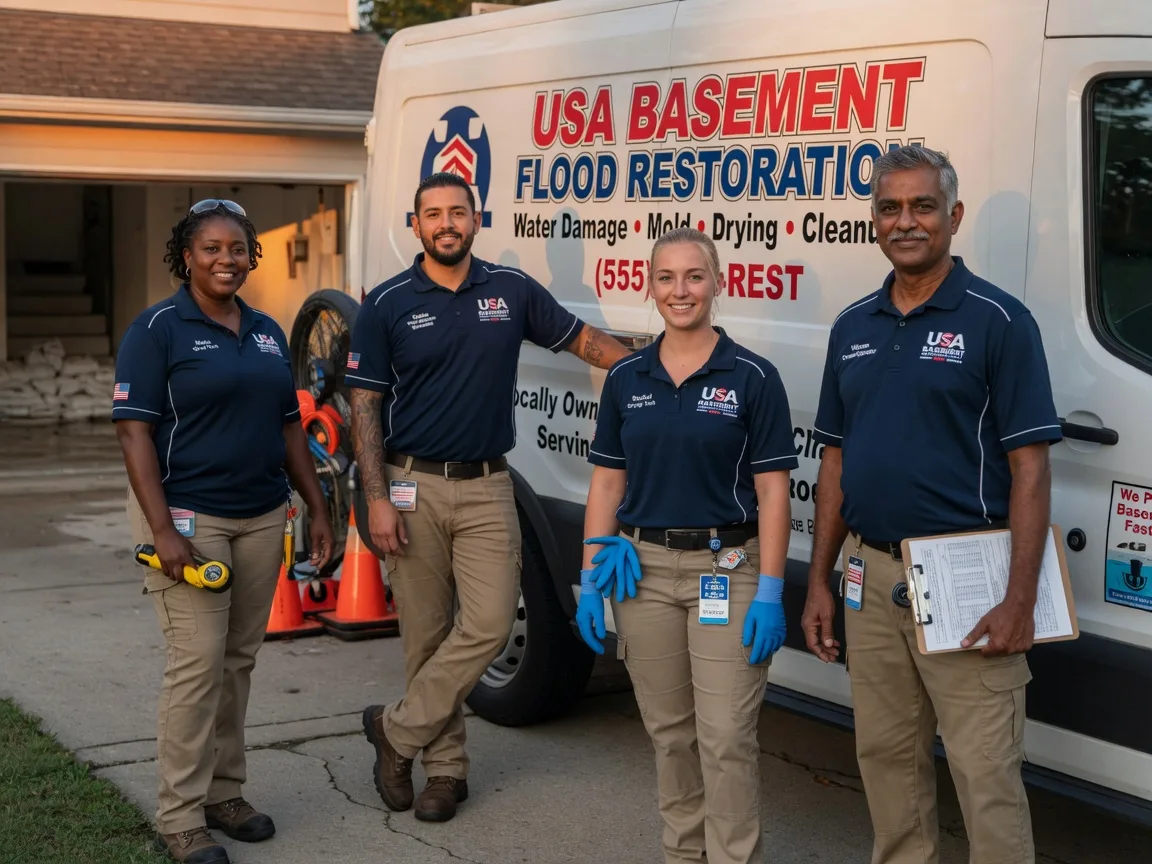 Basement Flood Cleanup company in Saint Vincent, MN