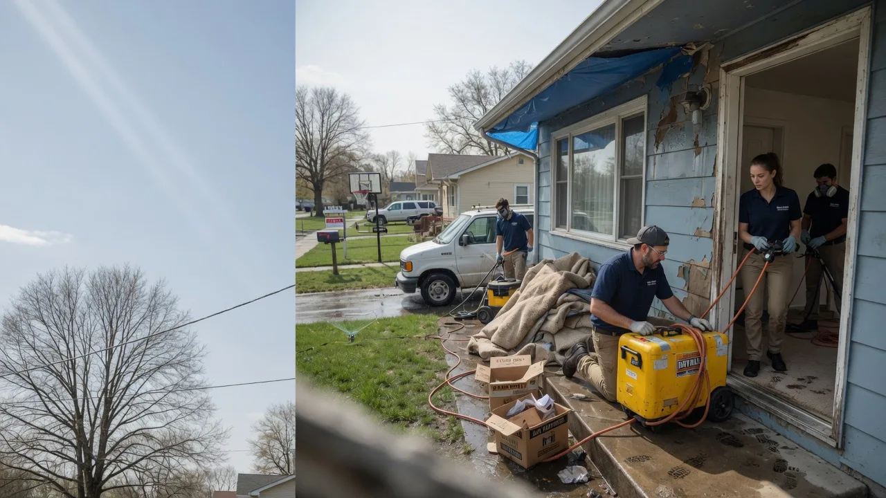 Basement Flood Cleanup in Saint Vincent, MN near me
